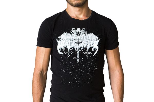 Satanic Warmaster Fimbulwinter 2014 Logo Album Cover Hoodie