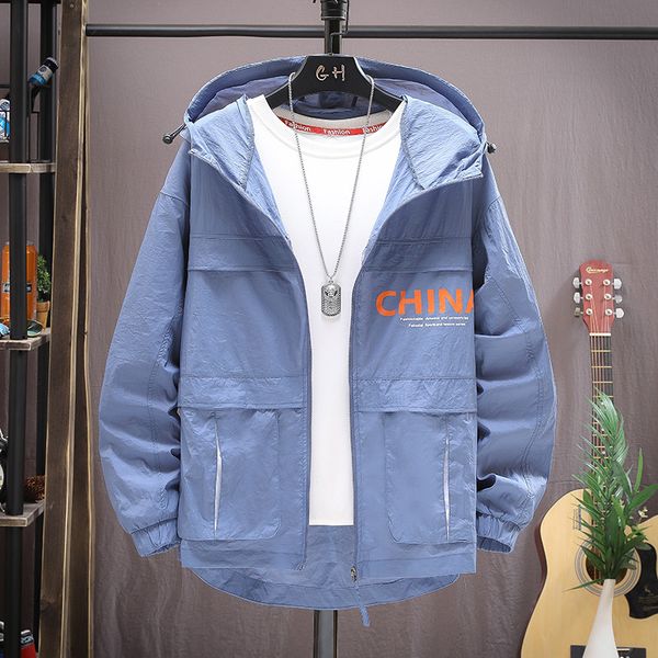 

2020 spring and autumn clothes men jacket size 3xl outwear hooded wadded coat slim parka men's hooded fashion printed jacket, Black;brown