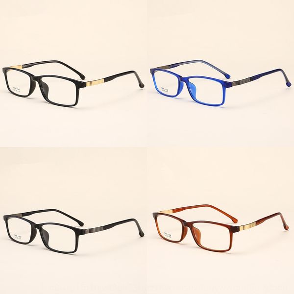 

ultra light tr90 square frame myopia framestyle plain female myopia glasses student glasses frame, Silver