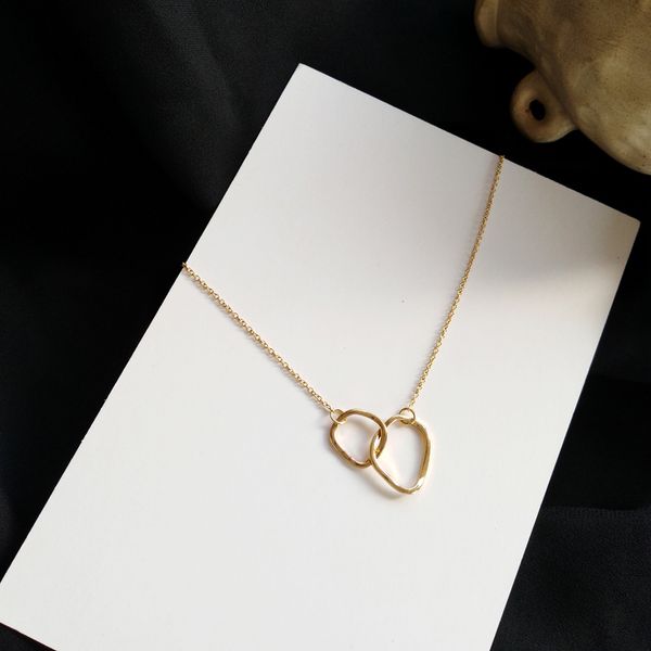 

chains delicate women jewelry small pendant necklace thin chiain golden plating charm fashion accessories, Silver