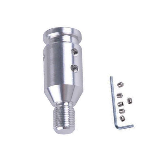 

1 set shift knob adapter shifters non threaded 12x1.25mm universal manual suitable for mini interior parts