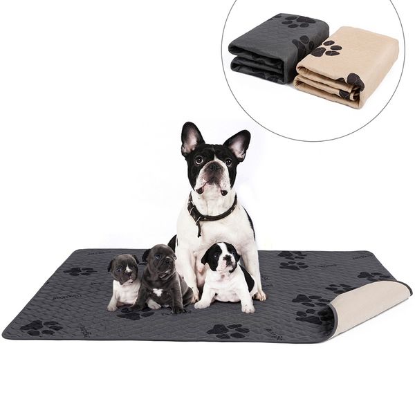 

washable pet dog diaper mat urine absorbent environment protect diaper mat waterproof reusable training pad dog car seat cover