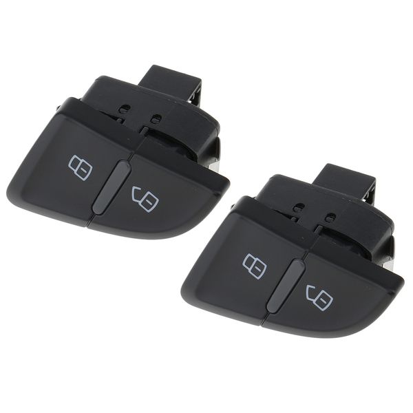 

2 pieces right front 8k2962108a car central door lock switch for audi a4 a4l b8