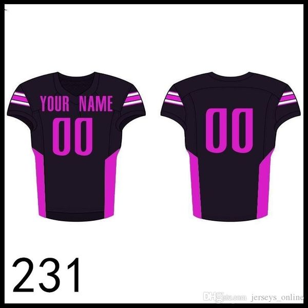 

2020 new mens size s-xxxl embroidered jersey 231, Black;red