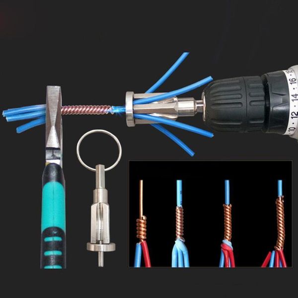

wire stripping artifact dual-use fast switch terminal block electrician automatic stripping twist line artifact#t2