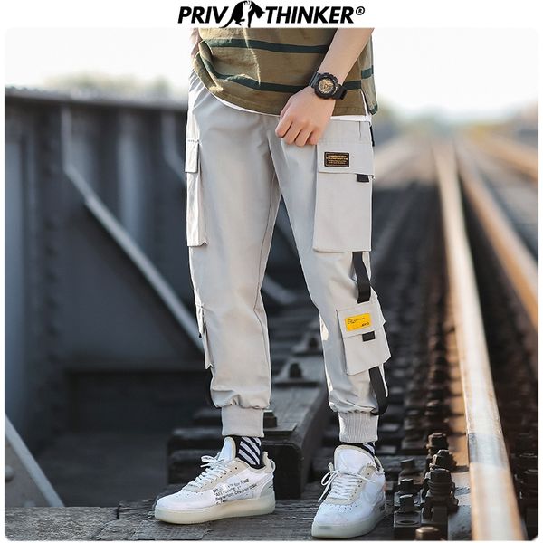

men streetwear pockets 2020 harem pants men casual hip hop joggers male spring black trousers clothes oversize 5xl
