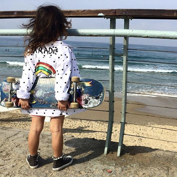 

kids jacket boys girl jacket rainbow coat dust coat fashion unisex, Blue;gray