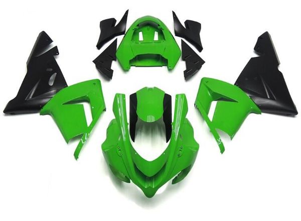 

4 бесплатные подарки для мотоциклов новый abs полный комплект обтекатели fit для kawasaki ninja zx-10r 2004 2005 04 05 10r тело набор green