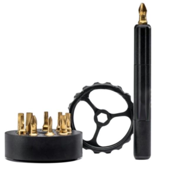 

spinner drive multi-purpose screwdriver multi-function rotating screwdriver set aluminum