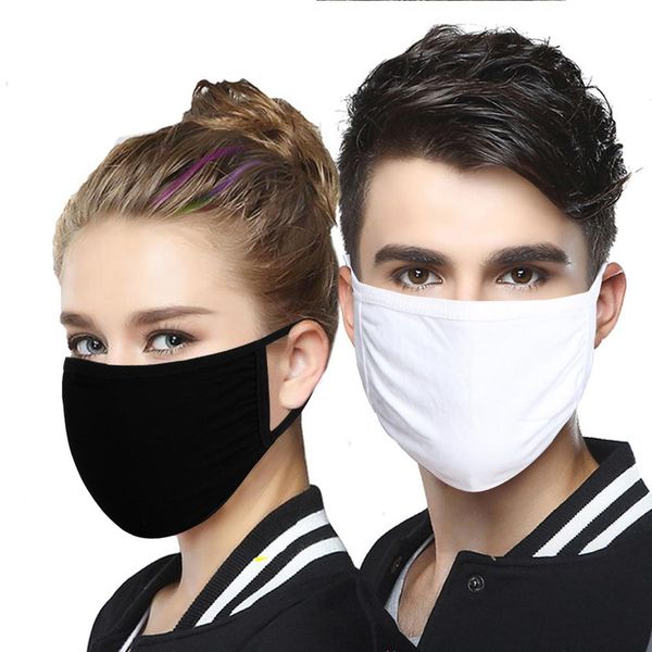

Cotton Dust Proof Mouth Face Mask Colorful Mask Double Layer Windproof Earloop Masks PM2.5 Mouth Muffle Cover For Men And women FY9045