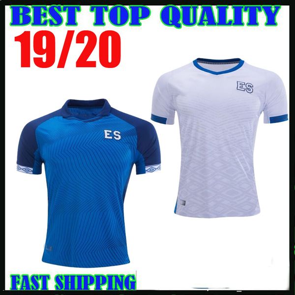 

19 20 el alvador occer jer ey home away nel on bonilla ceren 2019 gold cup blue white football hirt national team uniform thailand