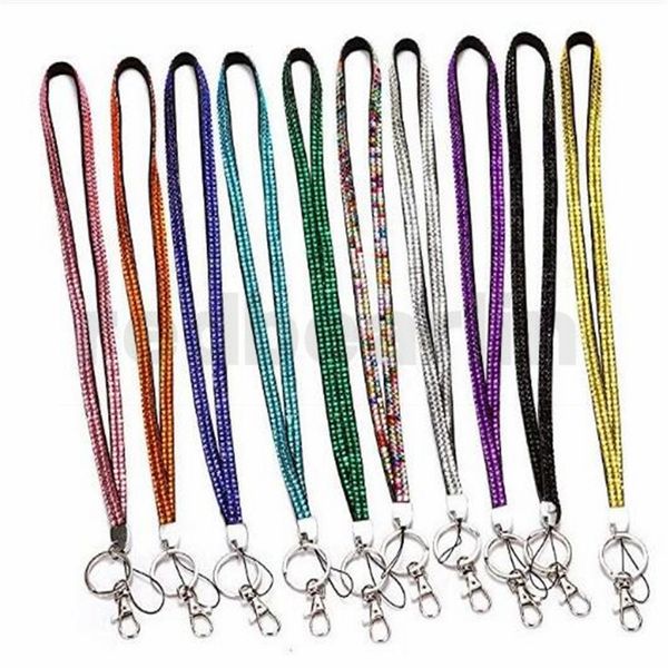

Ремешки Blink Lanyard Blink Crystal Rhinestone на шее с застежкой в ​​виде когтя