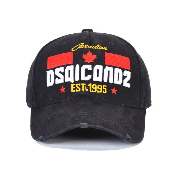 

icon cap baseball cap designer hat men's cowboy hat casquette luxury d2 hat snapback hats, Black;white
