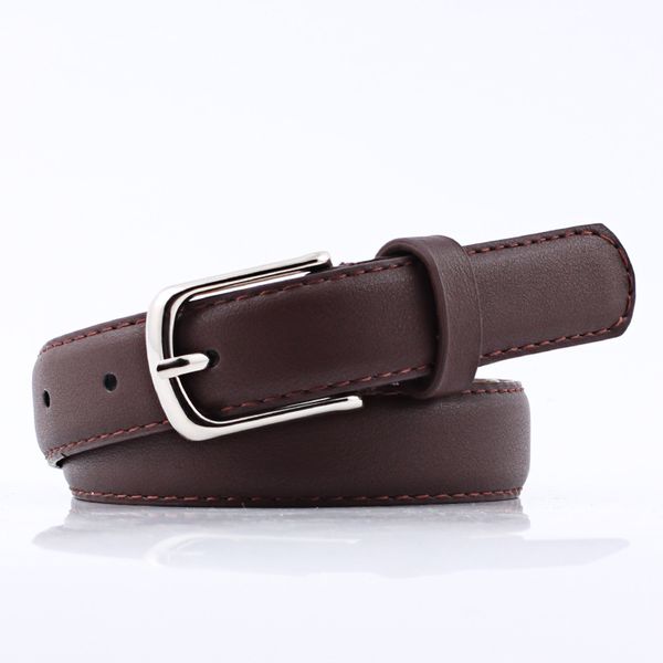 

women belts pin buckle belts for female waistbands women belt 2018 new arrival ladies pu leather ceinture cinto masculino, Black;brown
