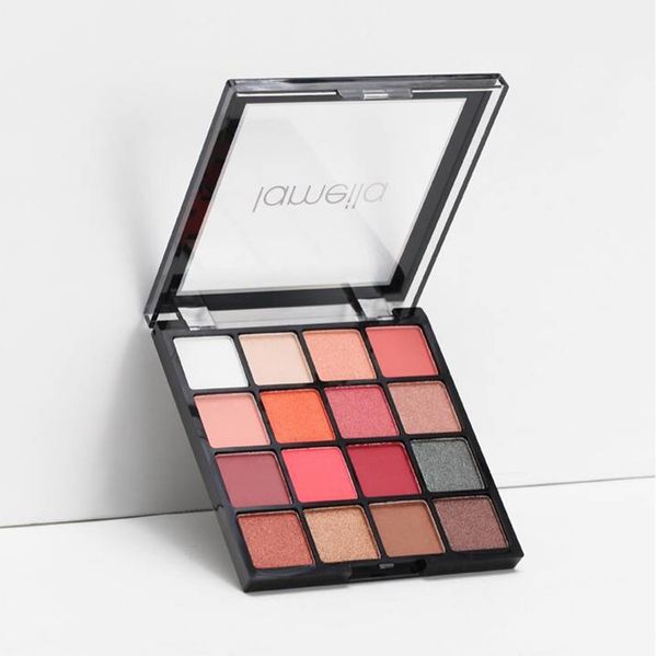 

makeup palette retro sixteen color eyeshadow compact douyin celebrity style beginners earth color 16-color eyeshadow