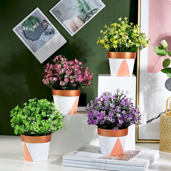 

northern europe stars model floral ornaments table plastic bouquet furnishings living room simulated plants decorative flower sm