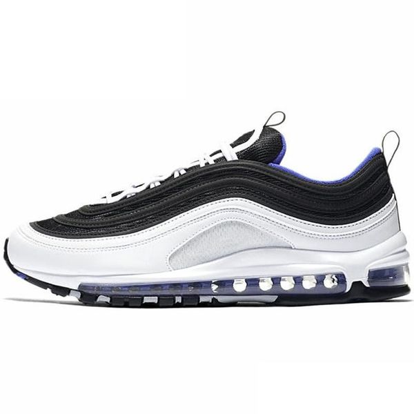

nike air max97 2019 новые классические женские и мужские спортивные туфли прочные удобные, дышащие и высококачественные модные уличные туфл, Black