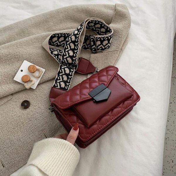 

leather crossbody bag for women 2020 travel handbag simple shoulder messenger bag ladies cross body