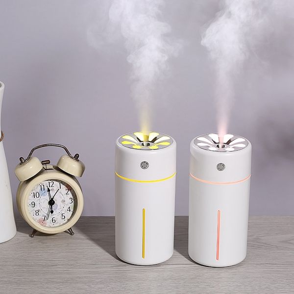 

kbaybo 360ml ultrasonic air humidifier aroma essential oil diffuser electric mini usb car air purifier with led night lights