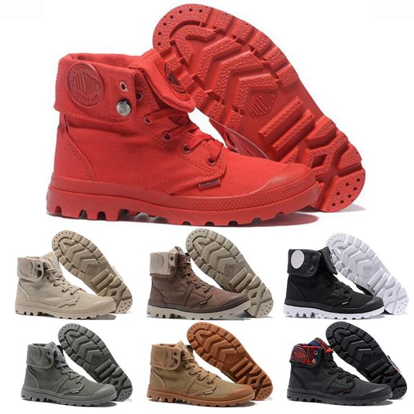 

original palladium boots women men designer sports red white black camo winter sneakers casual luxury ankle boots