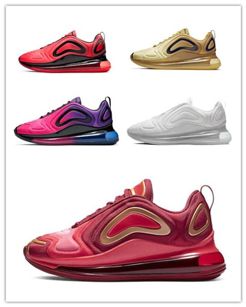 

2019 famous pu upper rainbow wine red fire red blue light comfortable outdoor men and women's shoes delivery