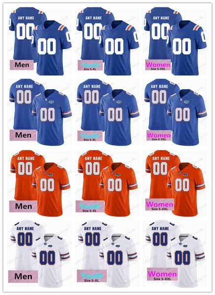 

florida gators malik zaire tim tebow emmitt smith kyle trask dre massey customized college football mens women youth jersey, Black;red