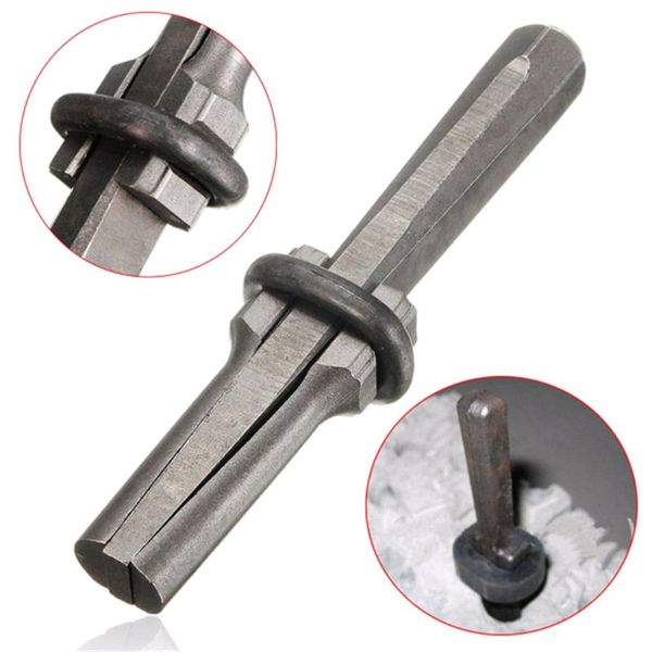 

new 10 pc stone splitter plug wedge feather shims concrete rock stone splitters hand tools