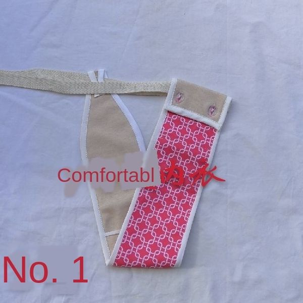 

pjah5 shumei pure cotton underwear old-fashioned menstrual underwear physiological pants belt thongs with slot physiological pants for, Black;white