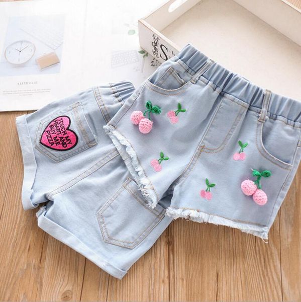 

girls boutique outfits 2019 kids denim shorts fashion children cotton shorts boutique kids clothing girl summer clothes, Black