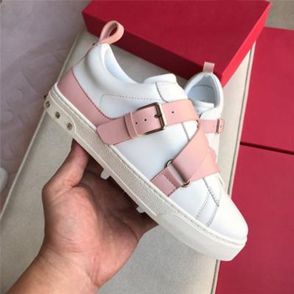 

2019 luxury designer mens shoes fashion luxury designer women shoes basketball sneakers trainers star vintage loafers with box -147, Black