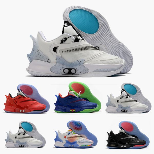 

2020 new arrival 2.0 adapt bb black white pure platinum basketball shoes for outdoor designer sports sneakers trainers size 40-46