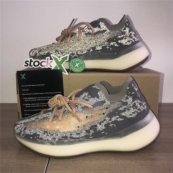 

new relelase kanye west designer shoes 380 v3 alien mist running shoes men womens fashion breathable trainers athletic casual sneakers