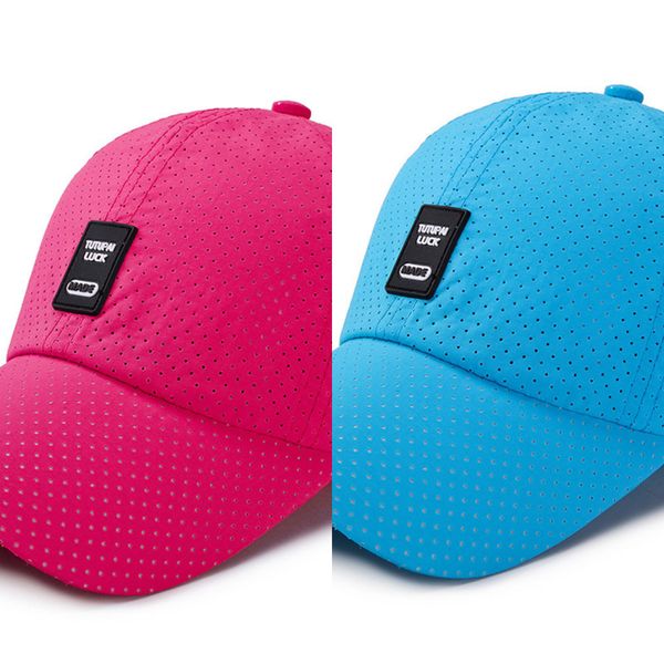 

men's designer female summer all-match casual baseball letter cap sweet love sun hat tide, Blue;gray
