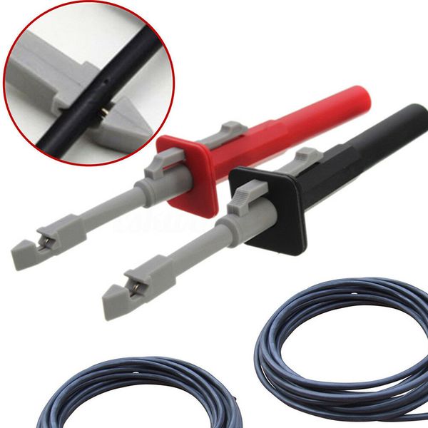 

2pcs/set safety test clip insulation piercing probes for car circuit detection diagnostic tool