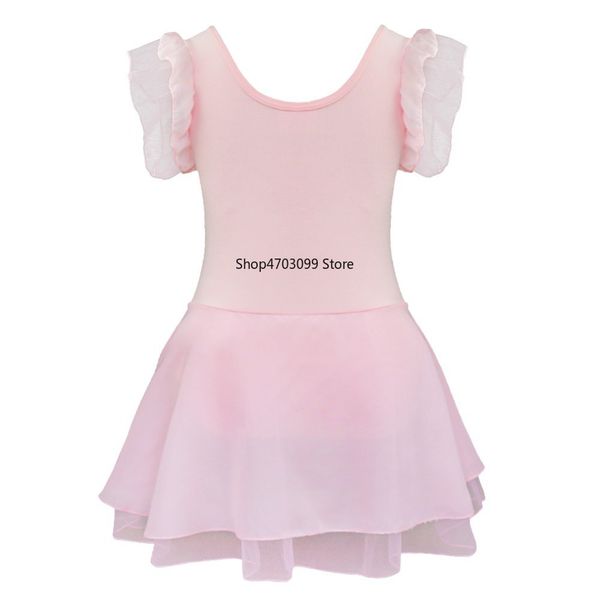 

2019 new models girls ballet dresses kids gymnastics leotard tutu dancing costumes ballet skirt for kids dancewear dress, Black;red