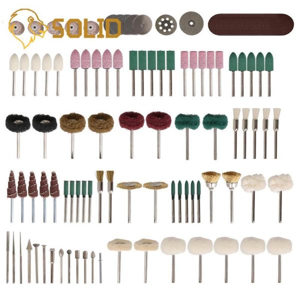 

136pcs/set grinder rotary tool accessory bit set for dremel grinding sanding polishing disc wheel tip cutter drill disc