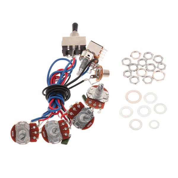 

electronic circuit wiring harness for lp les paul guitar replacement parts