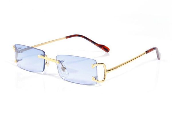 

fashion sunglasses frames square styles gold and blue lens glasses frame square piece big rimless solid gold frame buffalo glasses, White;black