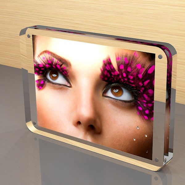 

magnetic acrylic transparent clear picture wedding p frame home decor
