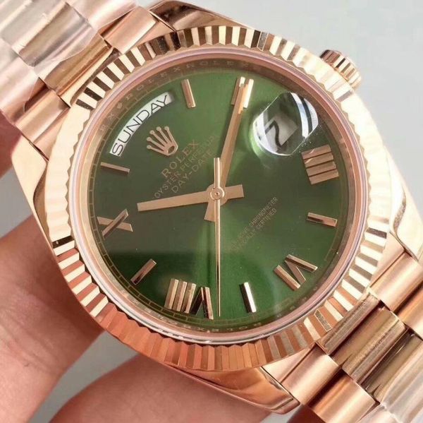 

Rolex 13 automatic famou watche mechanical men women watch teel trip men port watch women gift with box 07