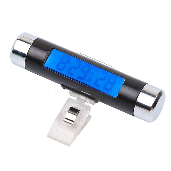 

цифровой жк-дисплей автомобиля часы термометр измеритель температуры дисплей с воздуха на выходе клип-на