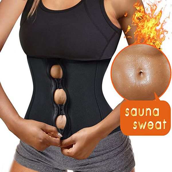 

corset body shaper latex waist trainer zipper underbust slim tummy waist cincher slimming briefs shaper belt shapewear women, White;black