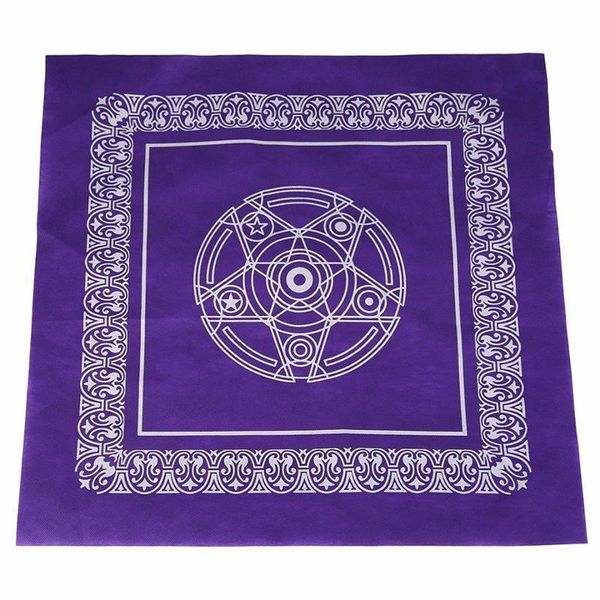 

черный алтарь таро гадание площади скатерть главная декор номеров 49cmx49cm new