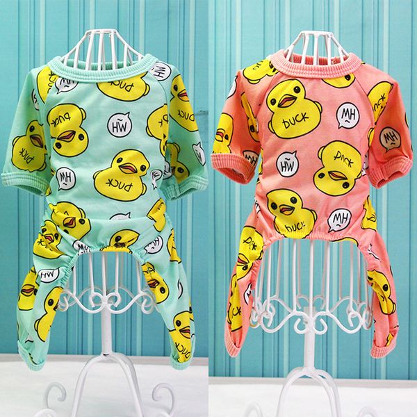 

warm cute dog pajamas pet clothes for small dog shirt jumpsuit jammies winter