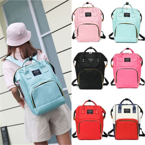 

mommy diaper bag large capacity baby nappy maternity travel backpack tote diapering toilet training diaper bags new arrival hot