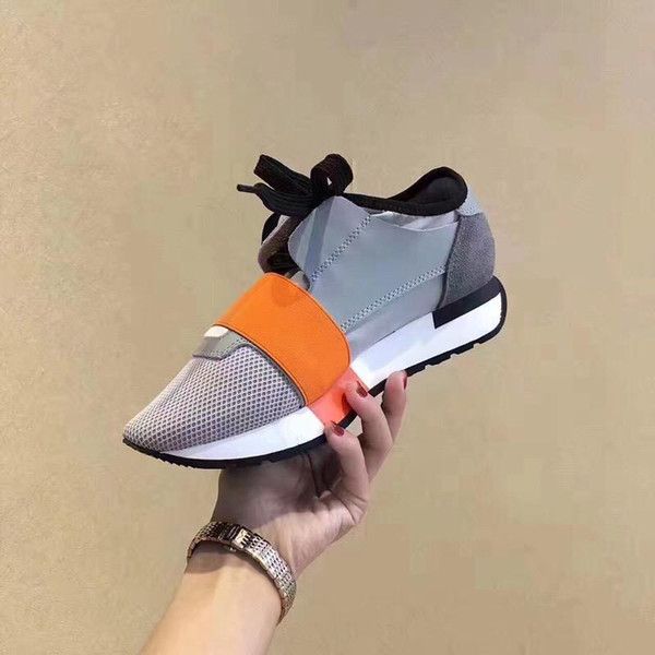 

2019 luxury design брэнда конструктор из натуральной кожи men кроссовок mens race салазок женщин скейтборда белых подошв женских сто цветов, Black