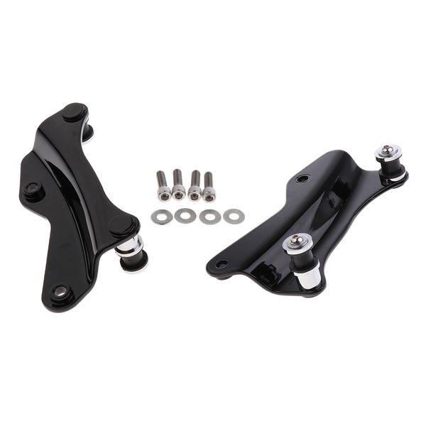 

black 4 point docking hardware kit for 2014-up harley flhx fltrx cvo