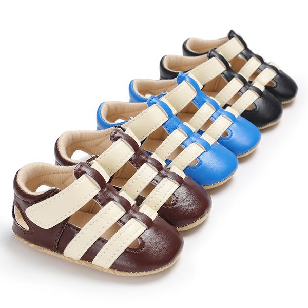 

emmababy sandals newborn baby boy girl kids leisure crib shoes baby soft sole sandals 0-18m