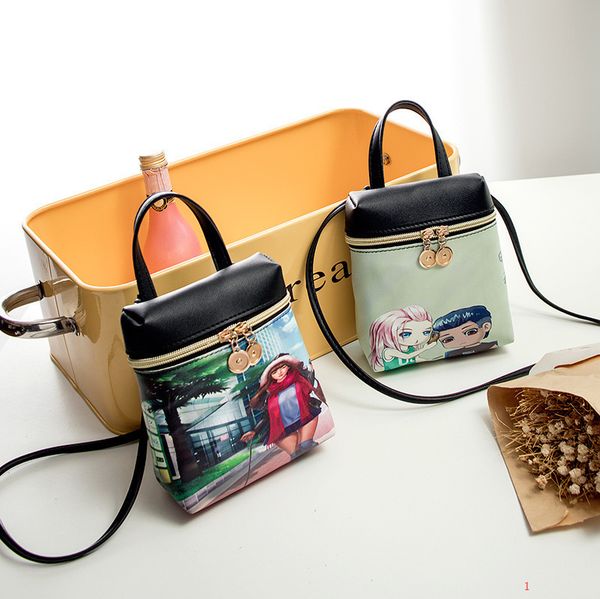 

2020 cartoon women messenger bag cross body backpack pu leather mini female shoulder bag handbags bolsas feminina ph-rg2031217