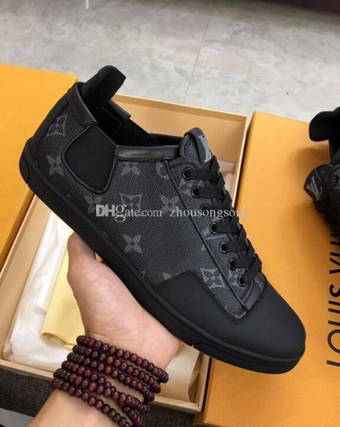 

for sale 2020 arrival luxury men shoes black brown genuine leather high-fashion casual shoes men sneakers zss123